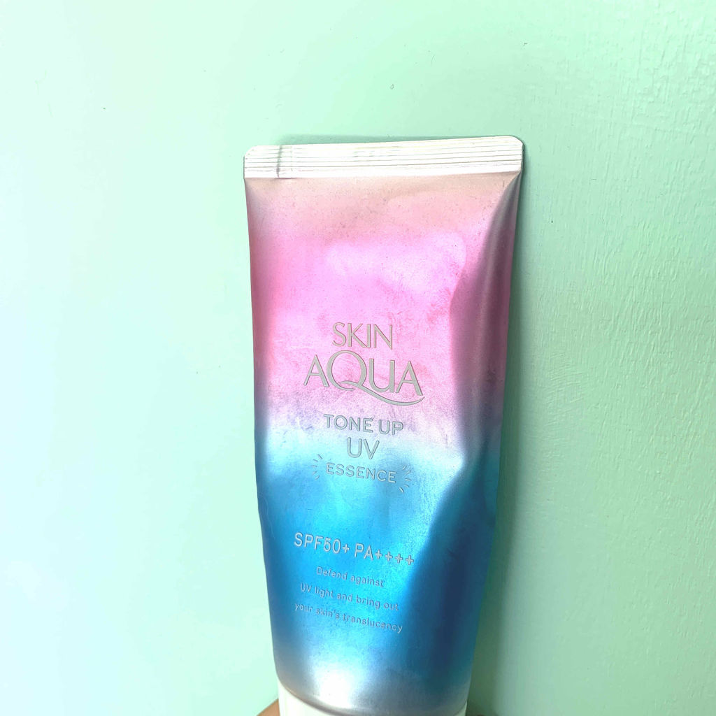 スキンアクア トーンアップUVエッセンス/スキンアクア/日焼け止めクリームを使ったクチコミ（1枚目）