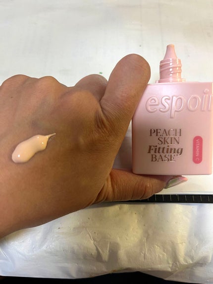 ピーチスキンフィッティングベース オールニュー SPF50 PA++++/espoir/化粧下地を使ったクチコミ(1枚目)