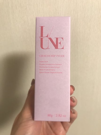 チャコチップフォーム/L/UNE /洗顔フォームを使ったクチコミ(7枚目)