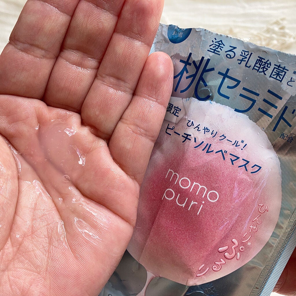 潤いぷるジュレマスク クール/ももぷり/シートマスク・パックを使ったクチコミ(4枚目)