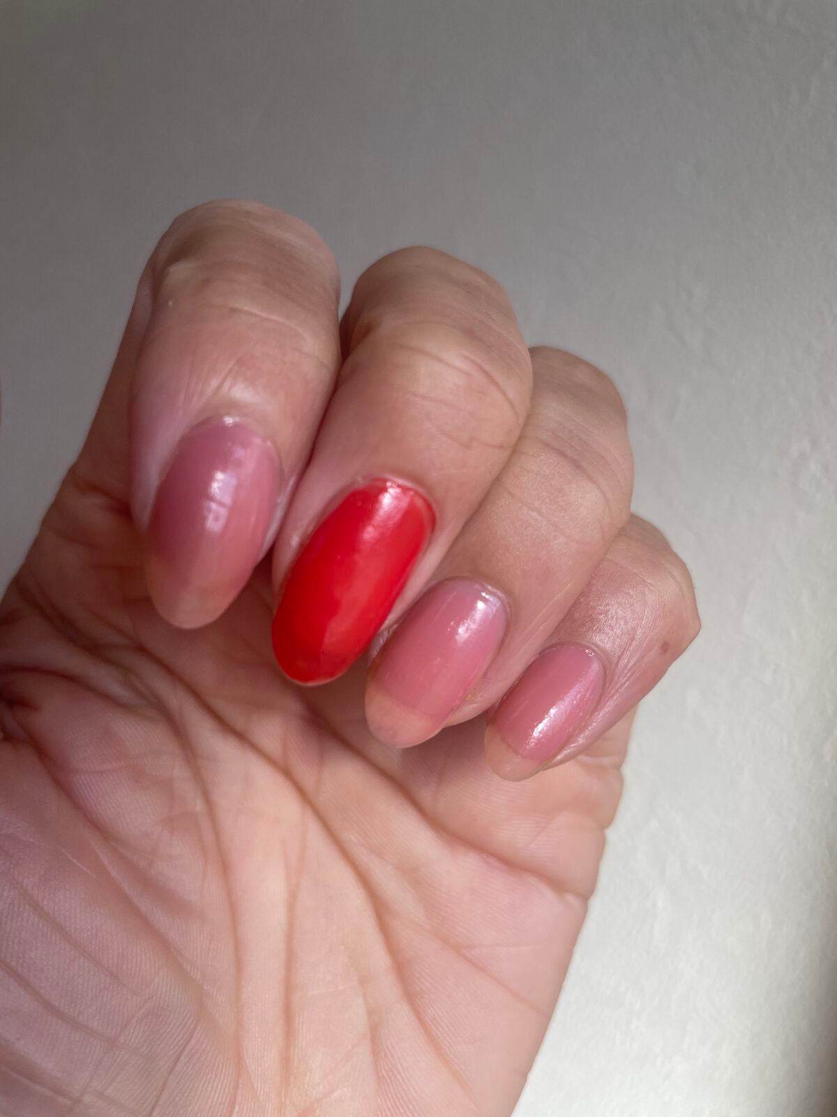 ムードペブルネイル/rom&nd/マニキュアを使ったクチコミ(4枚目)