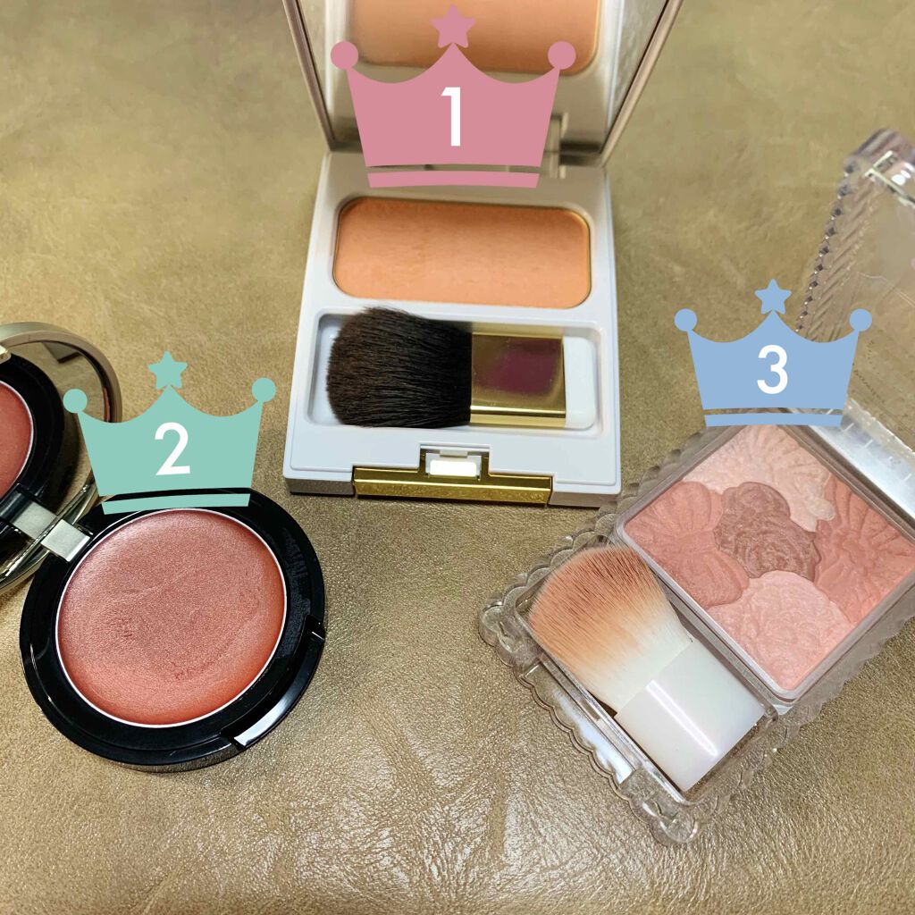 グロウフルールチークス/キャンメイク/パウダーチークを使ったクチコミ(1枚目)