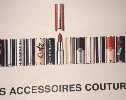 ルージュ・ジバンシイ・ノワール/GIVENCHY/口紅を使ったクチコミ(3枚目)