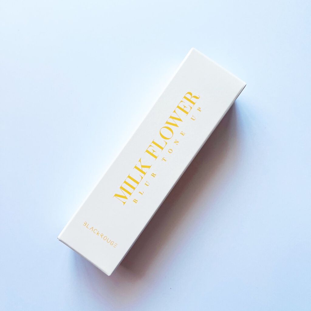 BLACK ROUGE MILK FLOWER BLUR TONE UPのクチコミ「
✳︎ミルクフラワーブラートーンアップ✳︎

ブラックルージュから新発売されたトーンアップクリ.....」（2枚目）