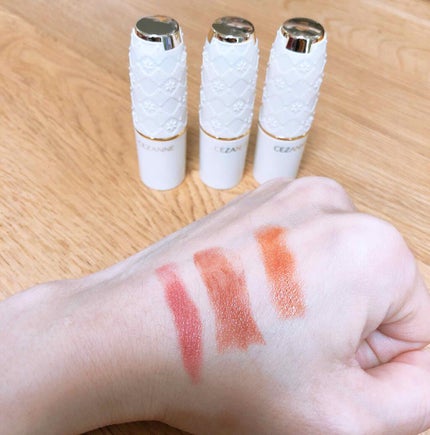 ラスティング リップカラーN/CEZANNE/口紅を使ったクチコミ(2枚目)