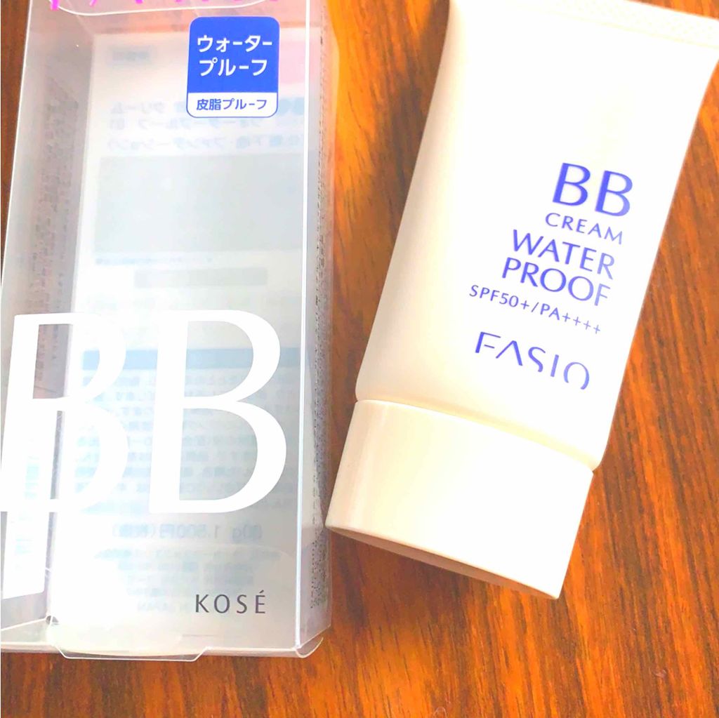 BBクリーム ウォータープルーフ/FASIO/BBクリームを使ったクチコミ（1枚目）