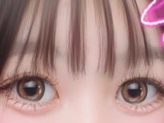 Flurry by colors 1day リングオレンジブラウン(もふもふハムスター)/Flurry by colors/ワンデー(1DAY)カラコンの画像