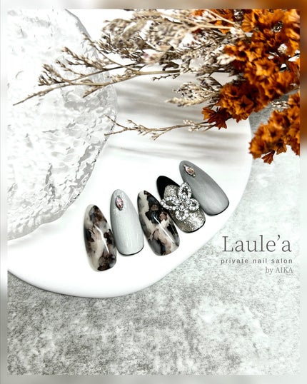 リーフストーン/キラネイル/ネイルチップ・パーツを使ったクチコミ(4枚目)