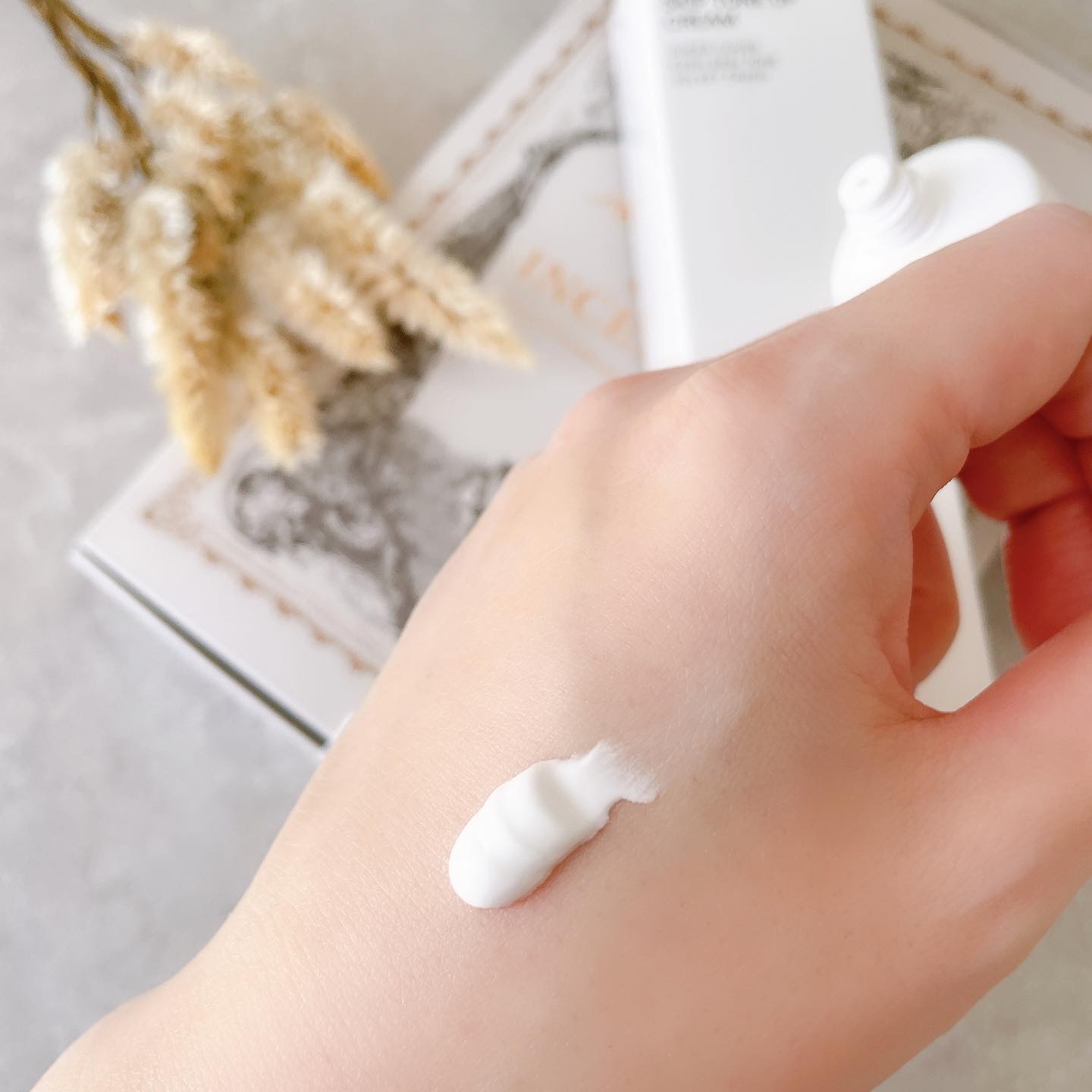 ルミネールスキップトーンアップクリーム/TFIT/化粧下地を使ったクチコミ（2枚目）