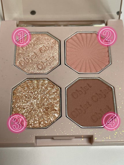 プレイカラーアイズ ミニオブジェ/ETUDE/アイシャドウパレットを使ったクチコミ(2枚目)