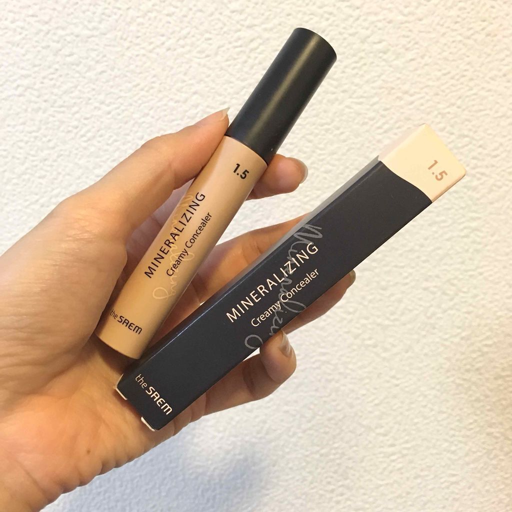 ミネラライジング クリーミーコンシーラー/the SAEM/リキッドコンシーラーを使ったクチコミ(1枚目)