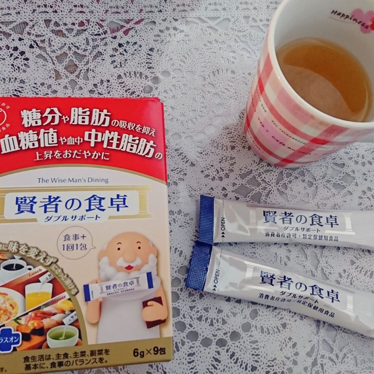 賢者の食卓ダブルサポート/大塚製薬/健康サプリメントを使ったクチコミ(1枚目)