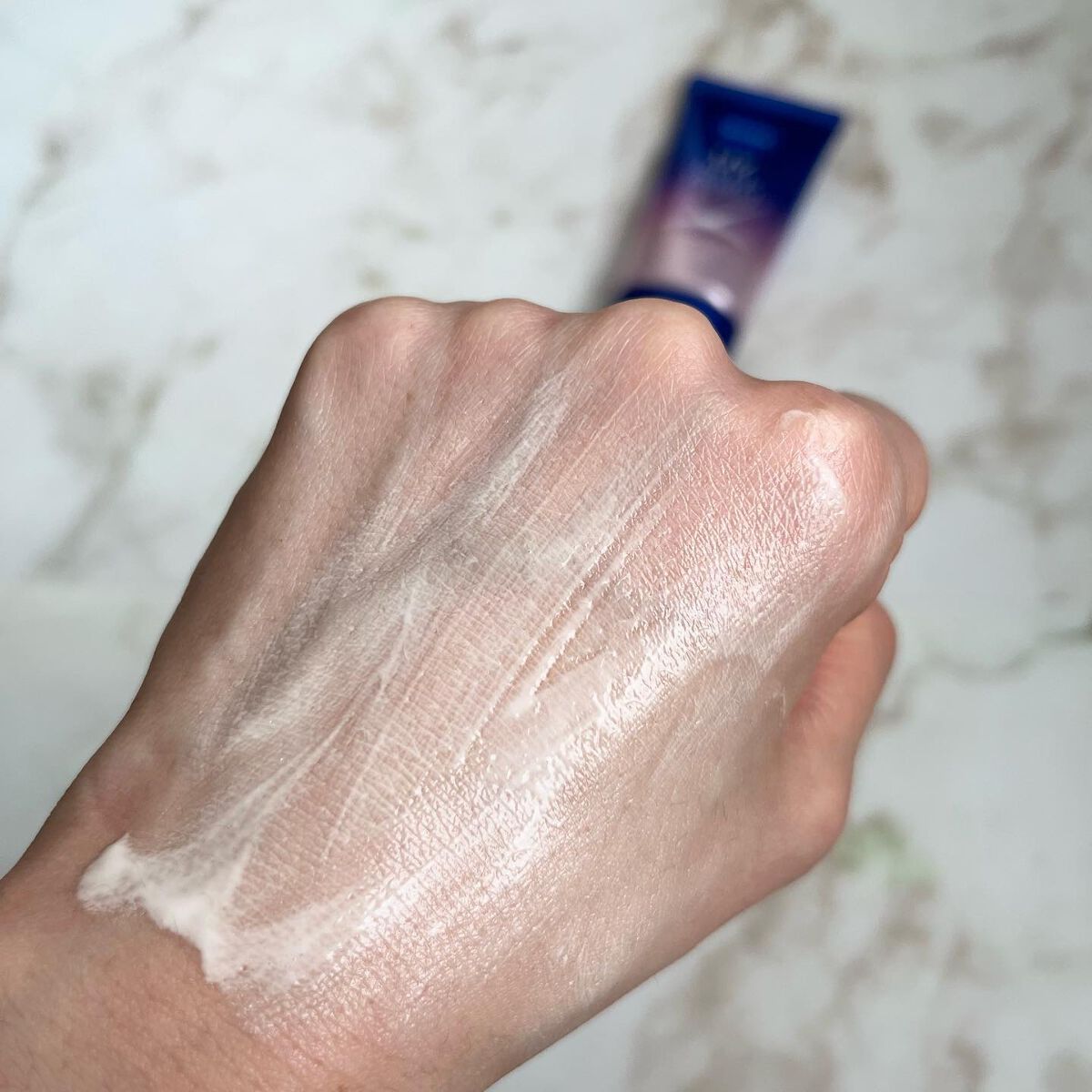 ニベアUV ディープ プロテクト&ケア トーンアップ エッセンス/ニベア/日焼け止めローションを使ったクチコミ(7枚目)