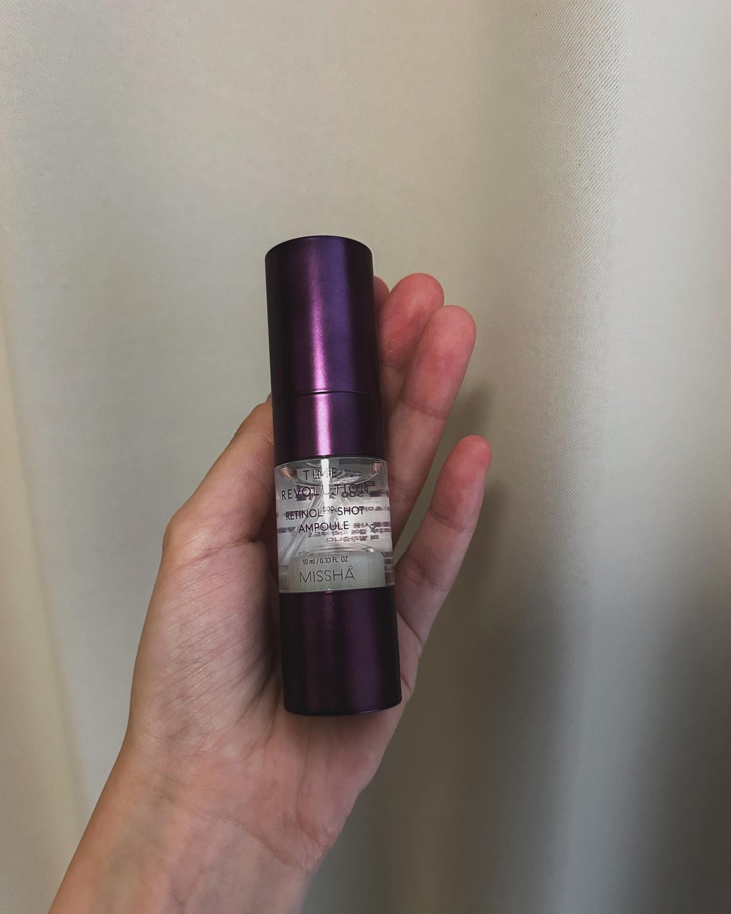 ミシャ タイムレボリューション レチ500ショット美容液/MISSHA/美容液を使ったクチコミ(1枚目)