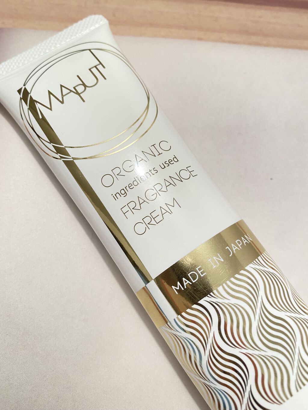オーガニックフレグランスバストクリーム/MAPUTI/バストケア・ヒップケアを使ったクチコミ（1枚目）
