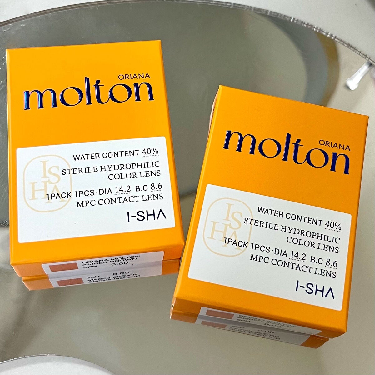 ORIANA EDGE+1DAY/蜜のレンズ/ワンデー(1DAY)カラコンを使ったクチコミ(3枚目)