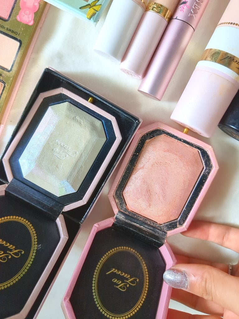 ダイヤモンドライト マルチユース ハイライター/Too Faced/パウダーハイライトを使ったクチコミ(2枚目)