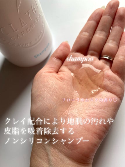 シャンプー/トリートメント SN さらさら/CLAYGE/シャンプー・コンディショナーを使ったクチコミ(2枚目)