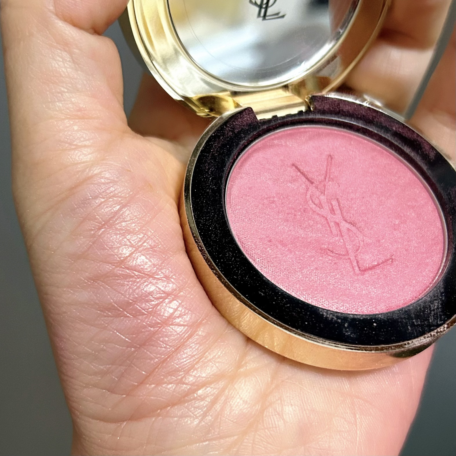 YSL メイクミーブラッシュ パウダー/YVES SAINT LAURENT BEAUTE/パウダーチークを使ったクチコミ（3枚目）