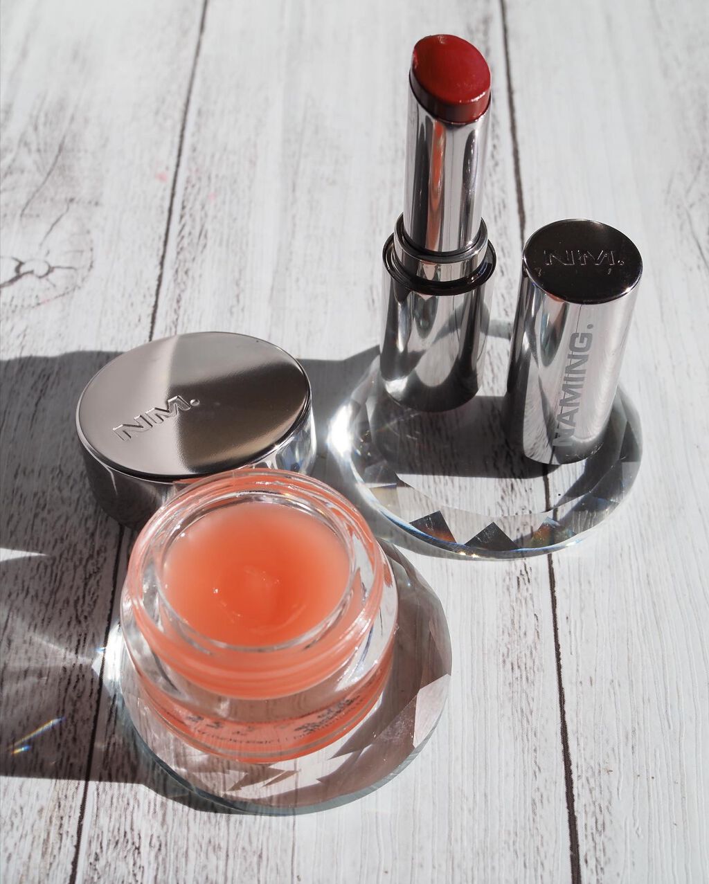 シアティンテッドリップバーム/NAMING./口紅を使ったクチコミ（2枚目）