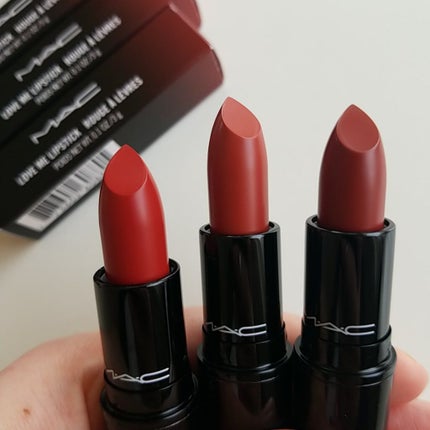 ラブ ミー リップスティック /M・A・C/口紅を使ったクチコミ(3枚目)