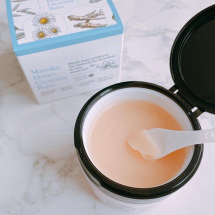 マヌカハニー クレンジングバーム/アピセラピーコスメティクス/クレンジングバームを使ったクチコミ(3枚目)