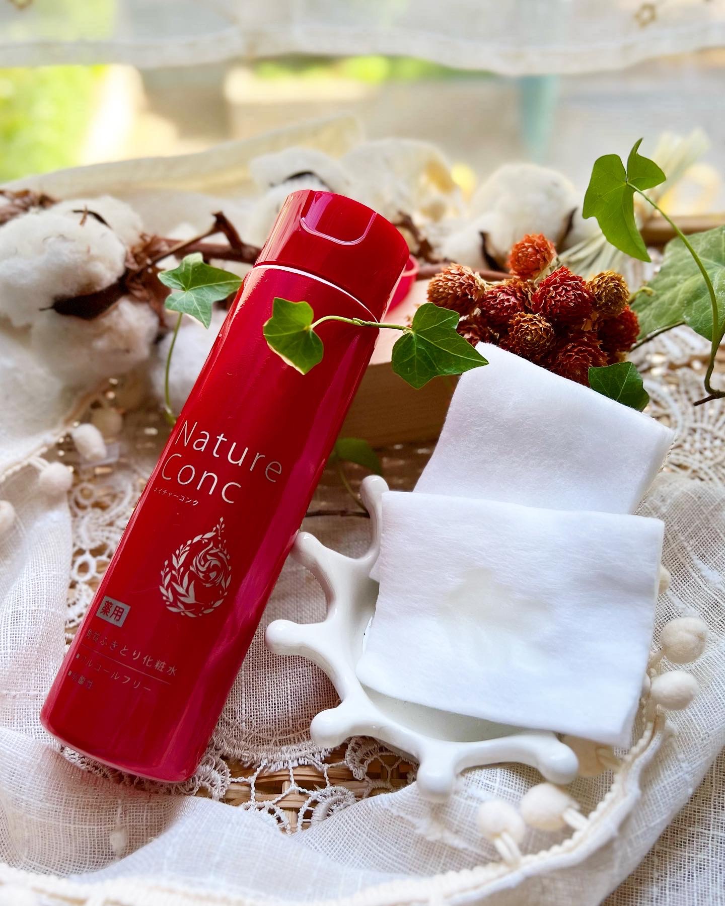 ネイチャーコンク 薬用クリアローション/ネイチャーコンク/拭き取り化粧水を使ったクチコミ（3枚目）