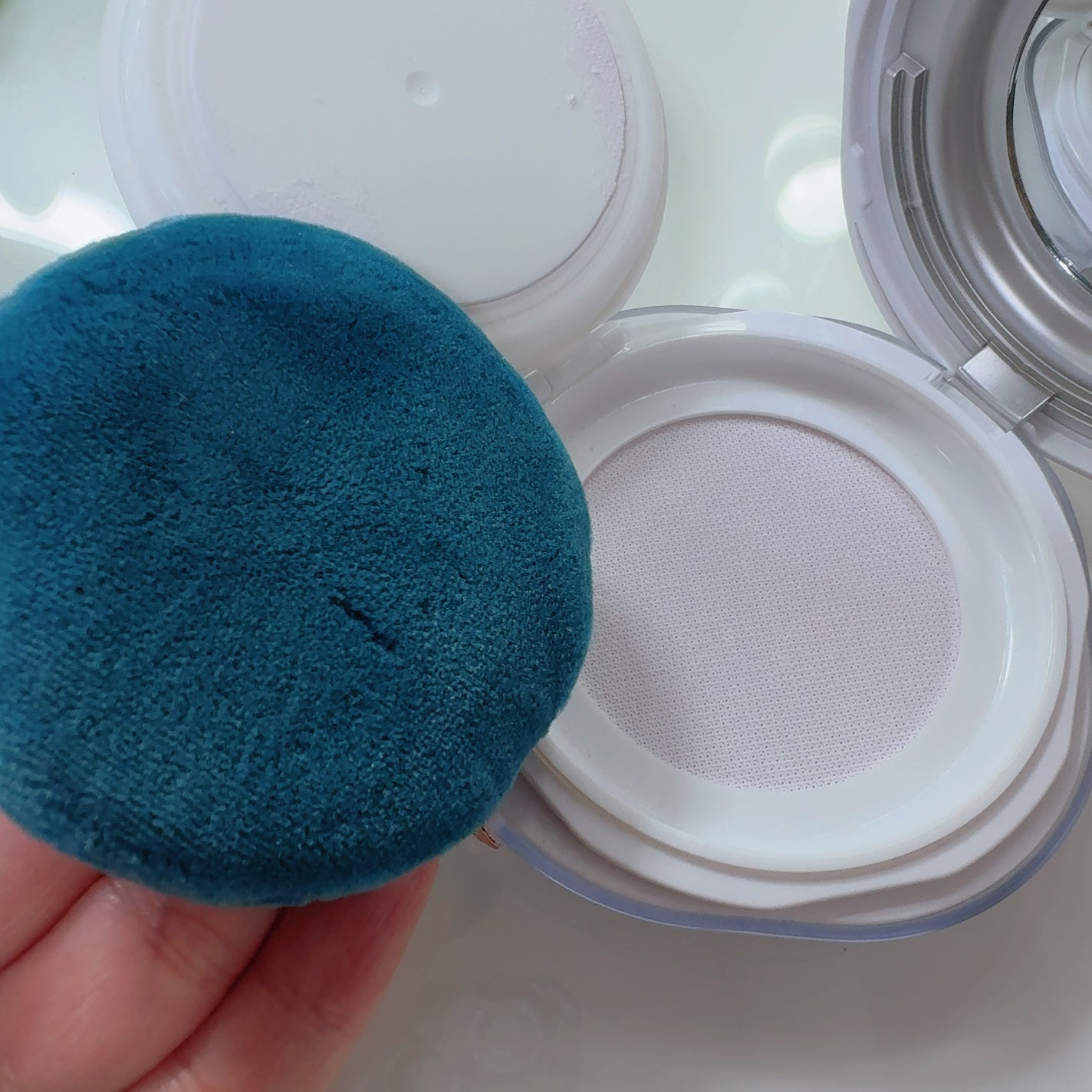 玉養桃花 ルースパウダー/花西子/ルースパウダーを使ったクチコミ(5枚目)