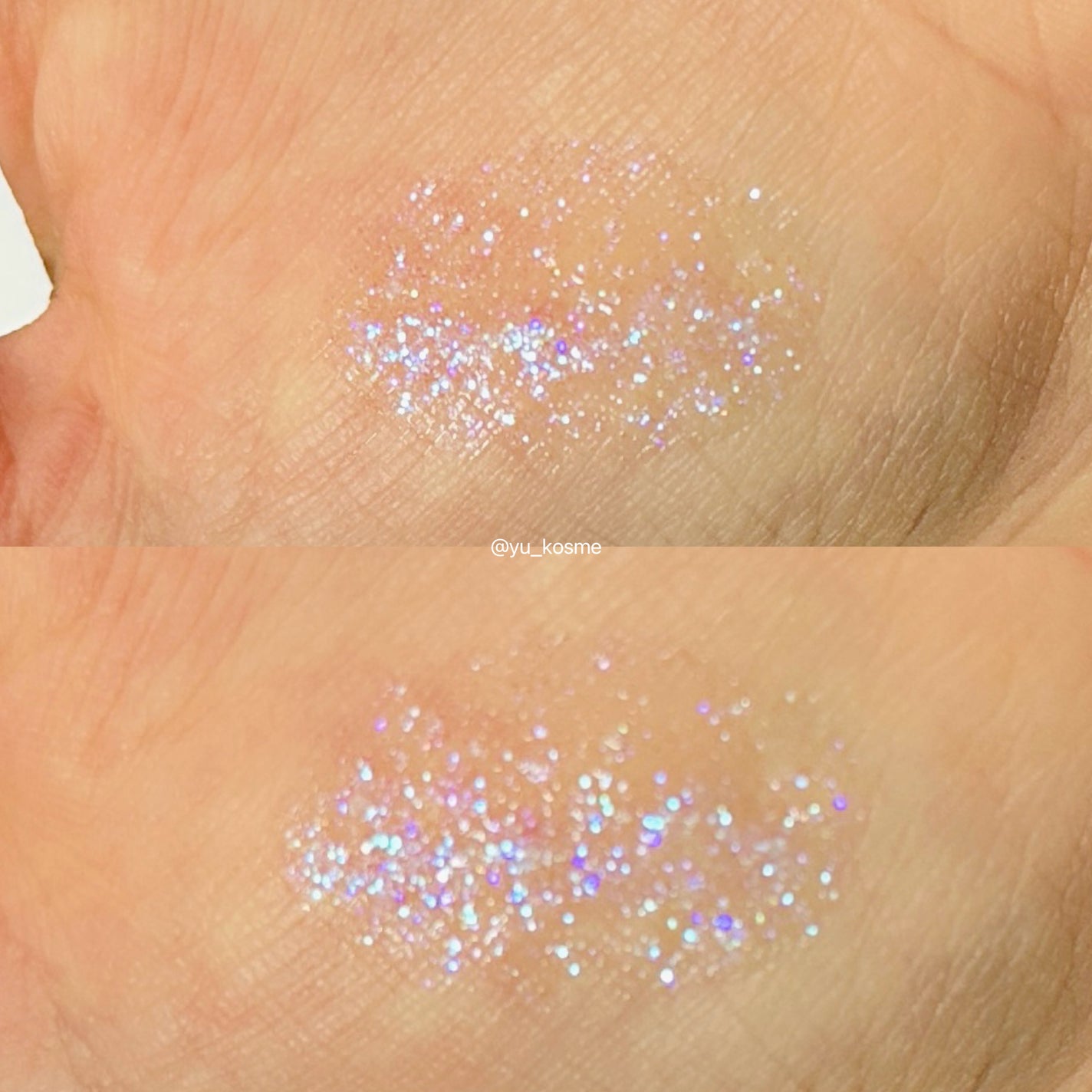 グラスグリッター/glow/グリッターを使ったクチコミ(6枚目)