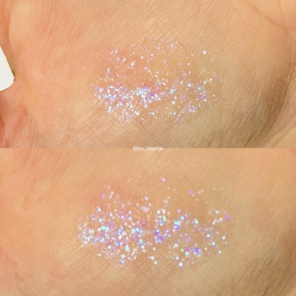 グラスグリッター/glow/グリッターを使ったクチコミ(6枚目)