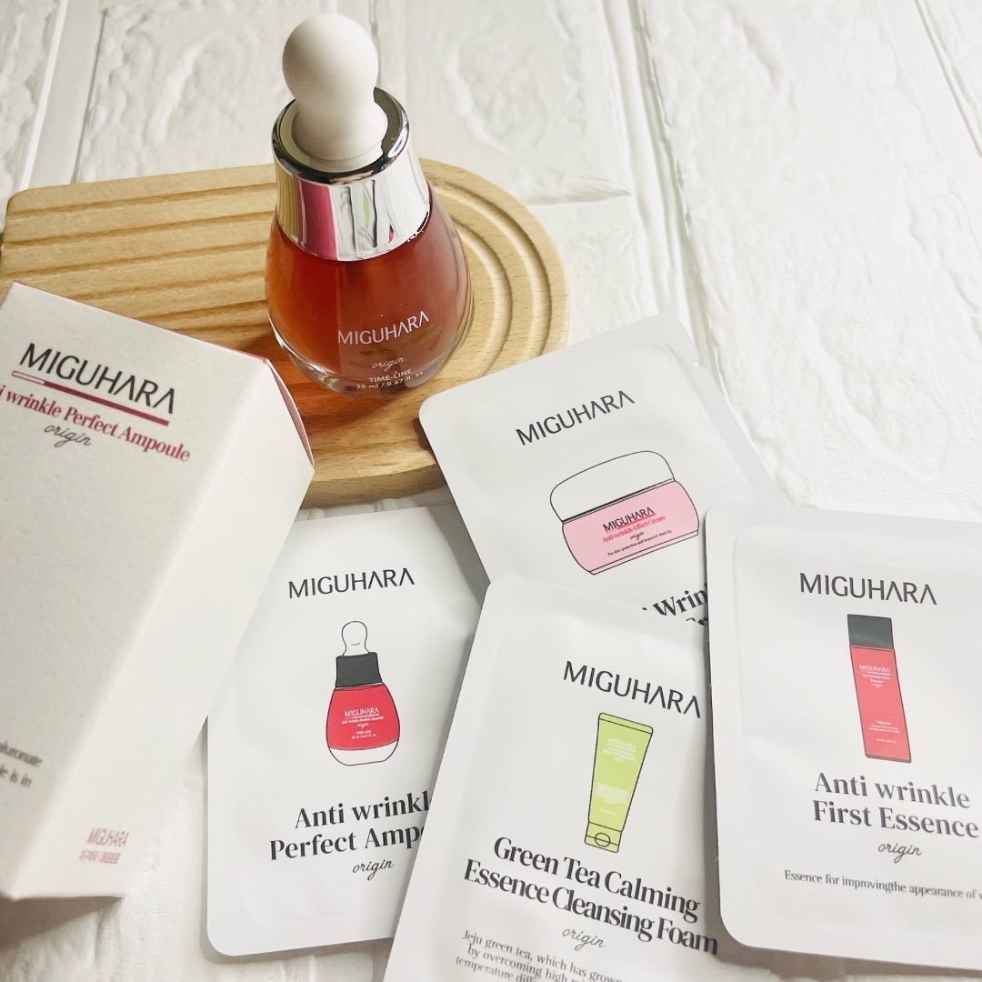 アンチリンクルエフェクトアンプルオリジン/MIGUHARA/美容液を使ったクチコミ（2枚目）