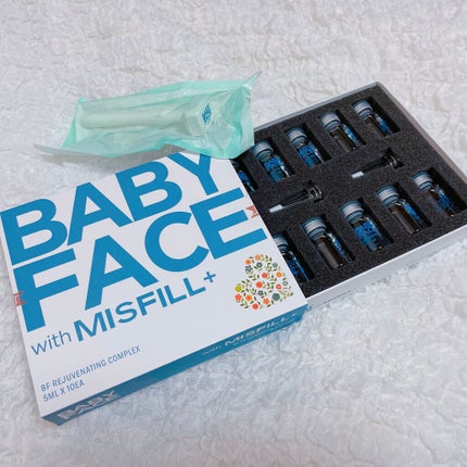 BABY FACE AMPOULE+ダーマスタンプ/MISFILL/スキンケアキットを使ったクチコミ(4枚目)