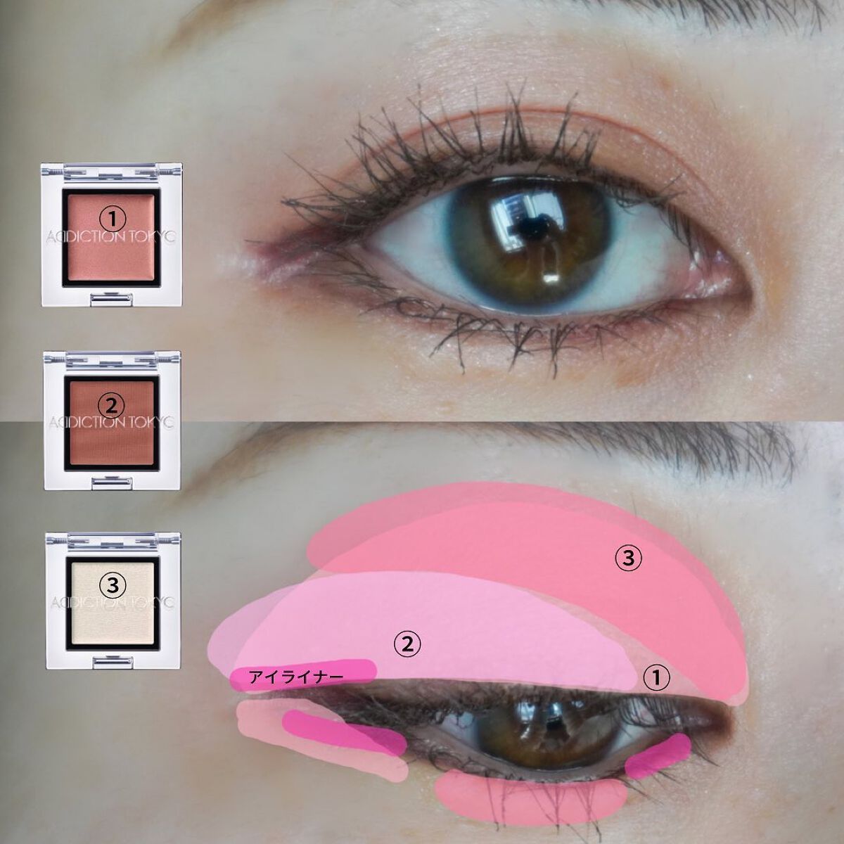 ラスティンググロスリップ/CEZANNE/口紅を使ったクチコミ（3枚目）