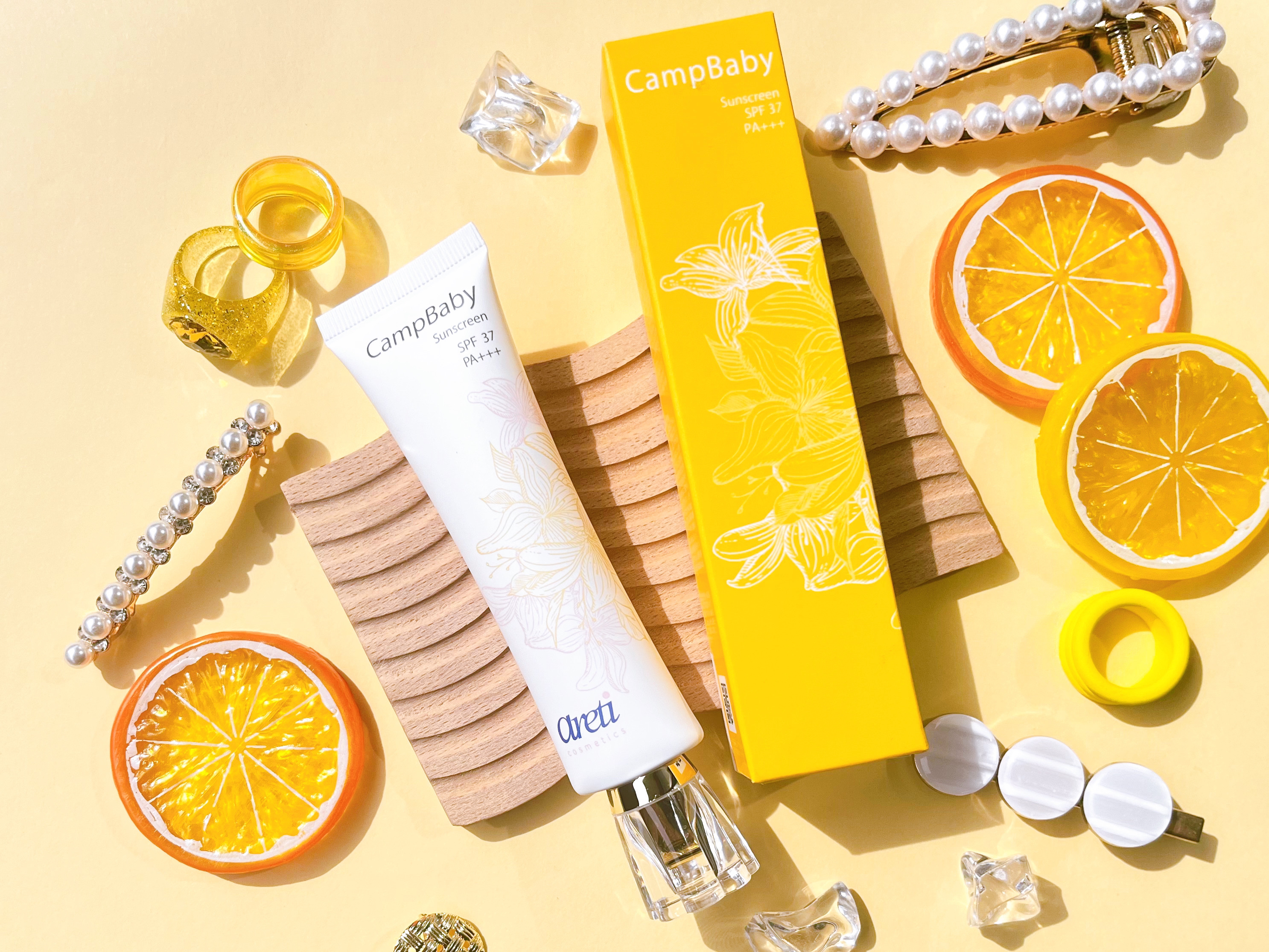 Tri-active 日焼け止め UVクリーム CampBaby u1906/Areti./日焼け止めクリームを使ったクチコミ（1枚目）