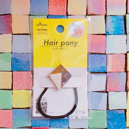 ヘアゴム/DAISO/ヘアアクセサリーを使ったクチコミ(1枚目)
