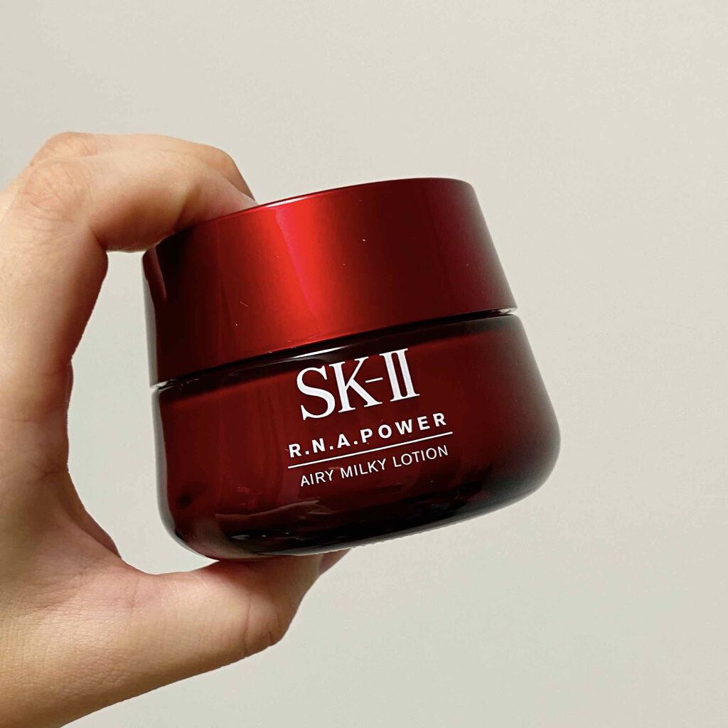 R.N.A.パワー エアリー ミルキー ローション/SK-II/乳液を使ったクチコミ（3枚目）