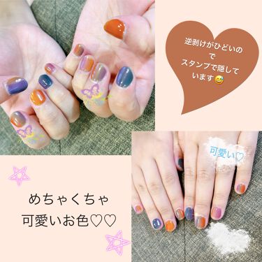 セミキュアジェルネイル ハンド Ohoraの口コミ こんにちは ぽぽです 今回はohora オ By ぽぽ 敏感肌 30代前半 Lips