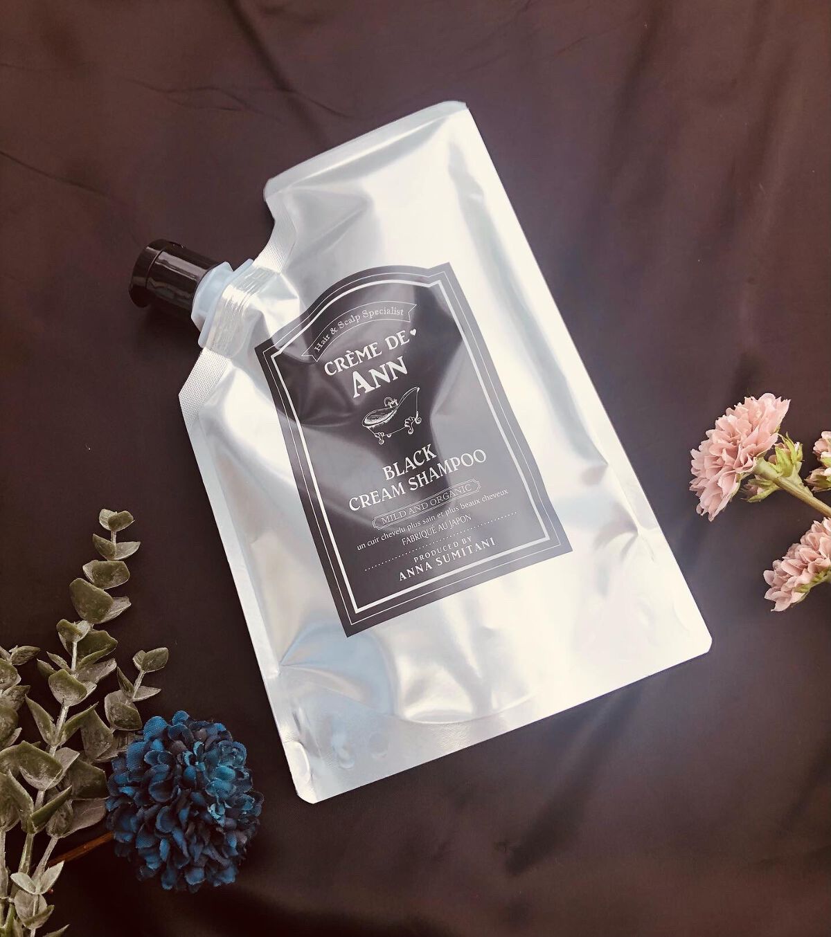 ブラッククリームシャンプー/creme de Ann/市販シャンプーを使ったクチコミ（1枚目）