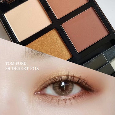 アイ カラー クォード/TOM FORD BEAUTY/アイシャドウパレットを使ったクチコミ（1枚目）