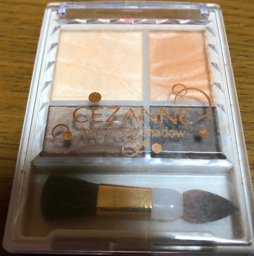 エアリータッチシャドウ/CEZANNE/アイシャドウパレットを使ったクチコミ(1枚目)