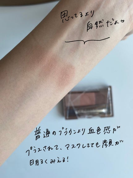 ノーズ&アイブロウパウダー/CEZANNE/パウダーアイブロウを使ったクチコミ(3枚目)