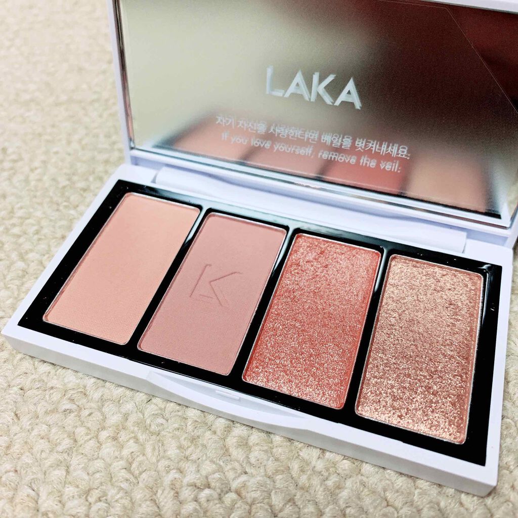 ジャストアイパレット/Laka/アイシャドウパレットを使ったクチコミ（1枚目）