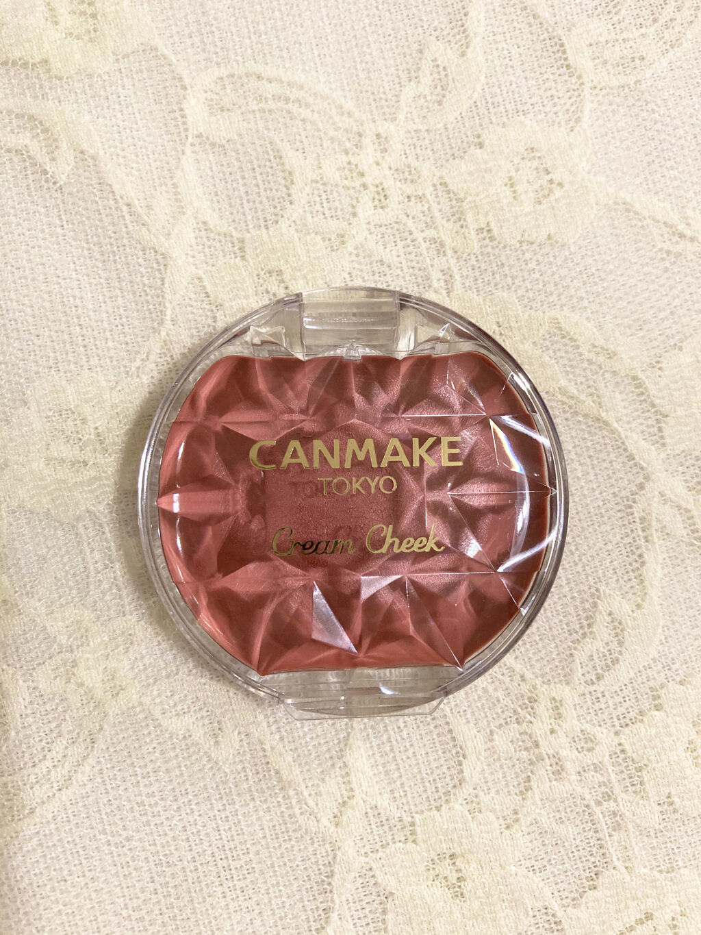クリームチーク/キャンメイク/ジェル・クリームチークを使ったクチコミ（1枚目）