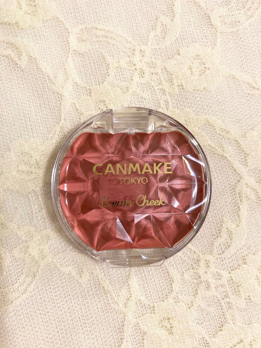 クリームチーク/キャンメイク/ジェル・クリームチークを使ったクチコミ(1枚目)