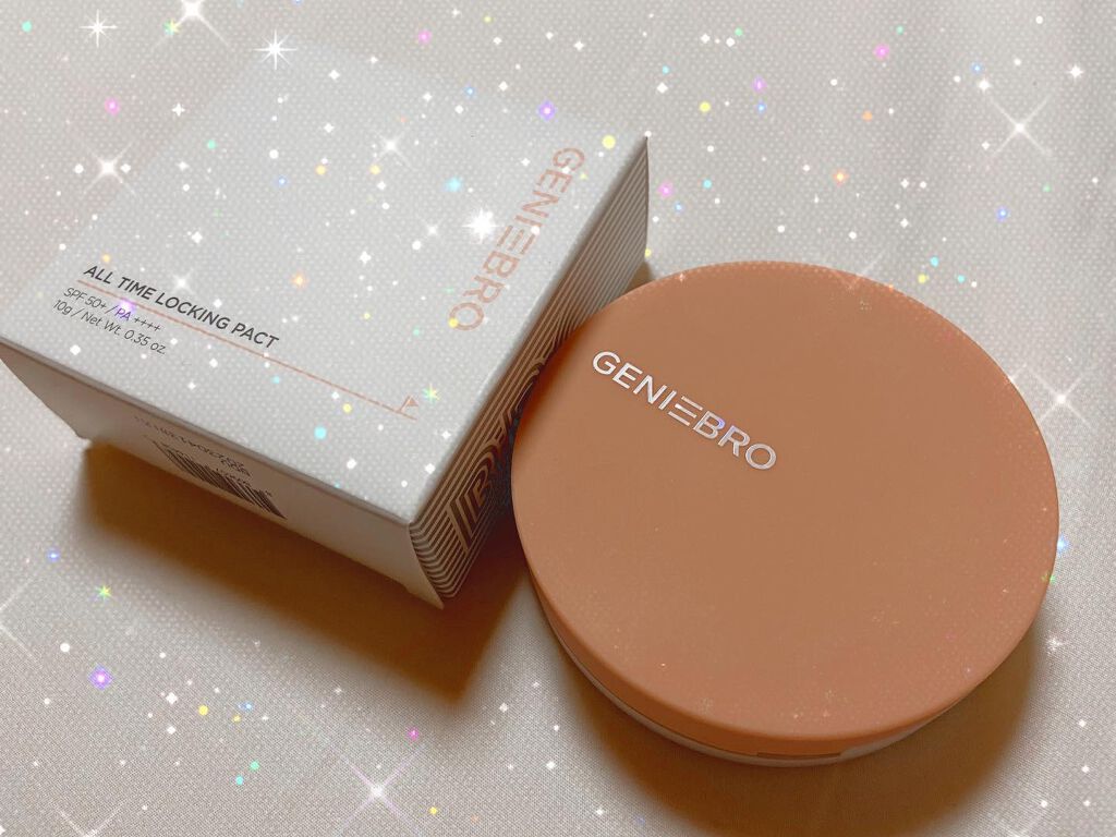 ALL TIME LOCKING PACT/GENIEBRO/その他ファンデーションを使ったクチコミ（1枚目）