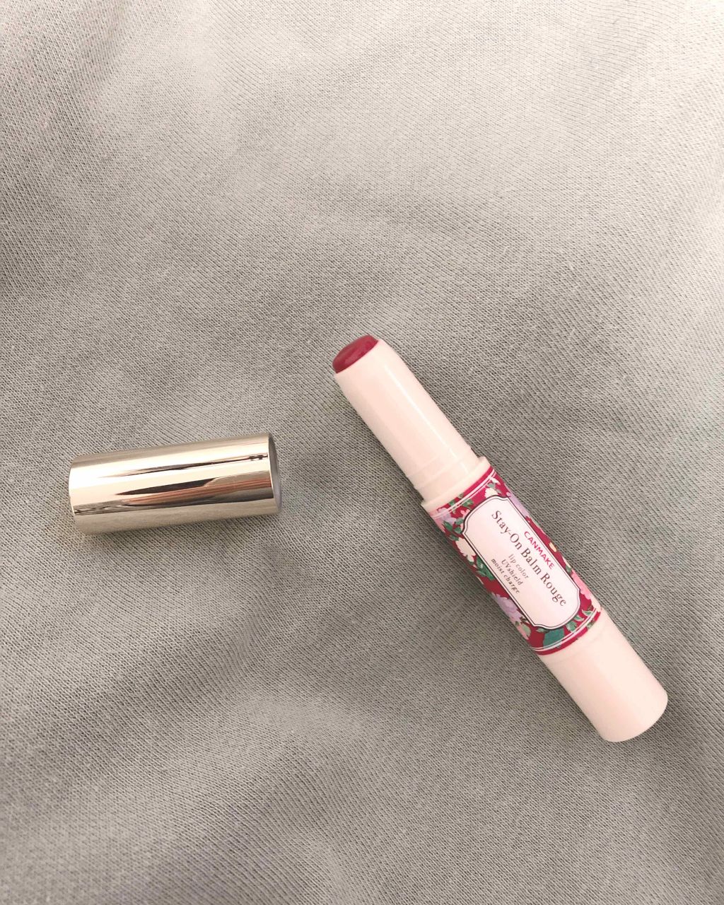 ステイオンバームルージュ/キャンメイク/口紅を使ったクチコミ(2枚目)