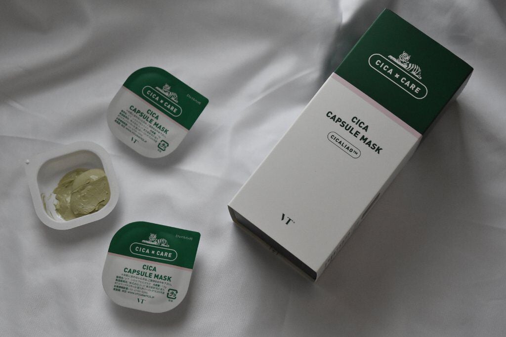 CICA カプセルマスク/VT/洗い流すパック・マスクを使ったクチコミ(1枚目)