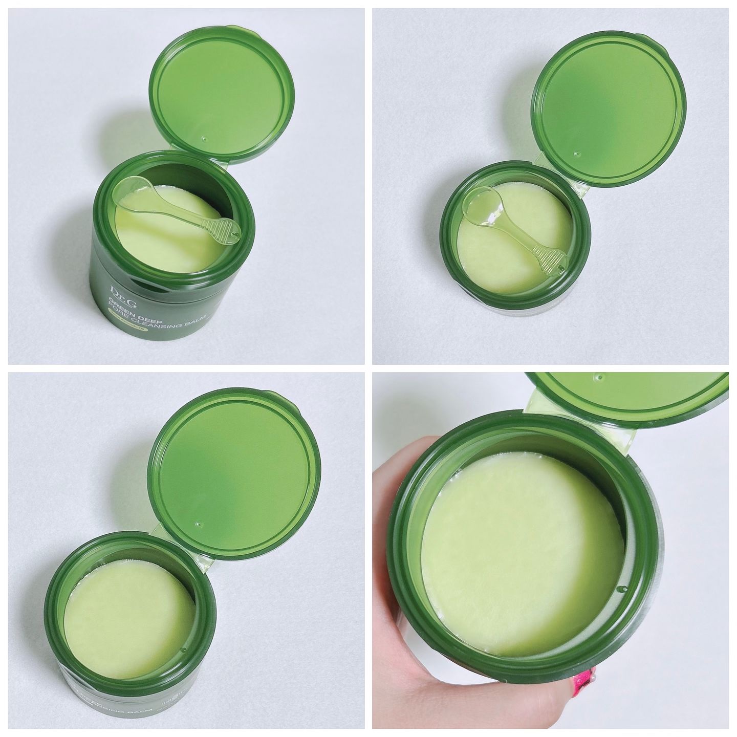 グリーンディープポアクレンジングバーム/Dr.G/クレンジングバームを使ったクチコミ（3枚目）