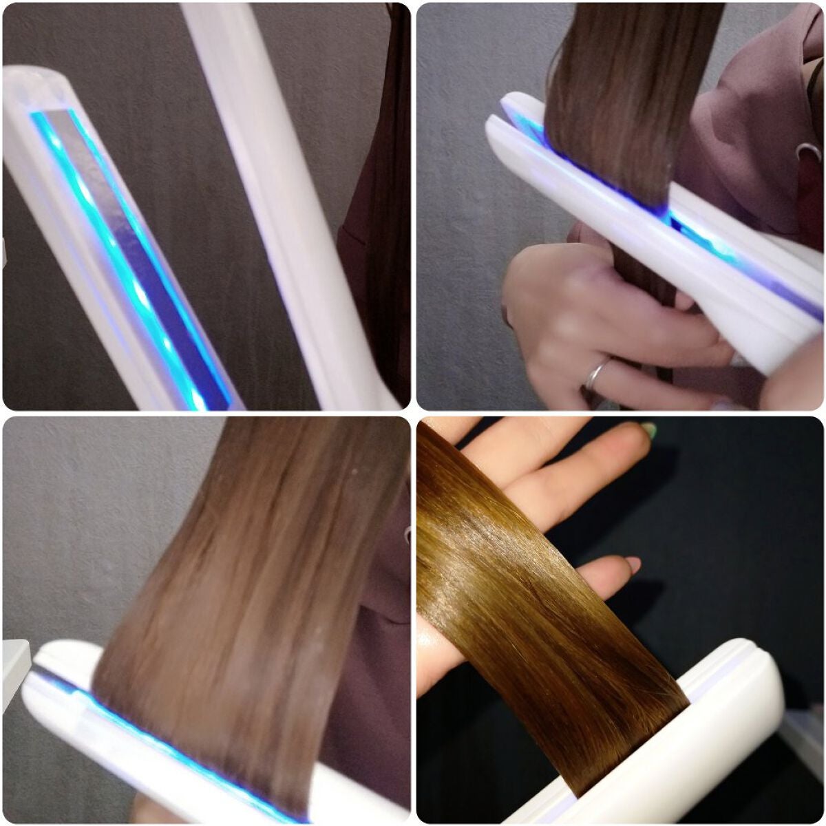 超音波トリートメントヘアアイロン/Kiboer/ストレートアイロンを使ったクチコミ(4枚目)