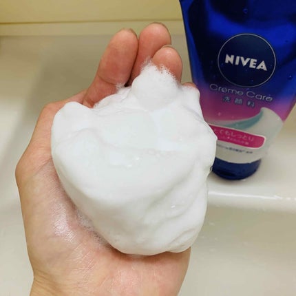 ニベア クリームケア洗顔料 とてもしっとり/ニベア/洗顔フォームを使ったクチコミ(1枚目)